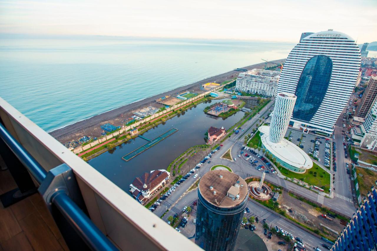 Panorama Orbi City Center Suite Sea View Batumi Bagian luar foto
