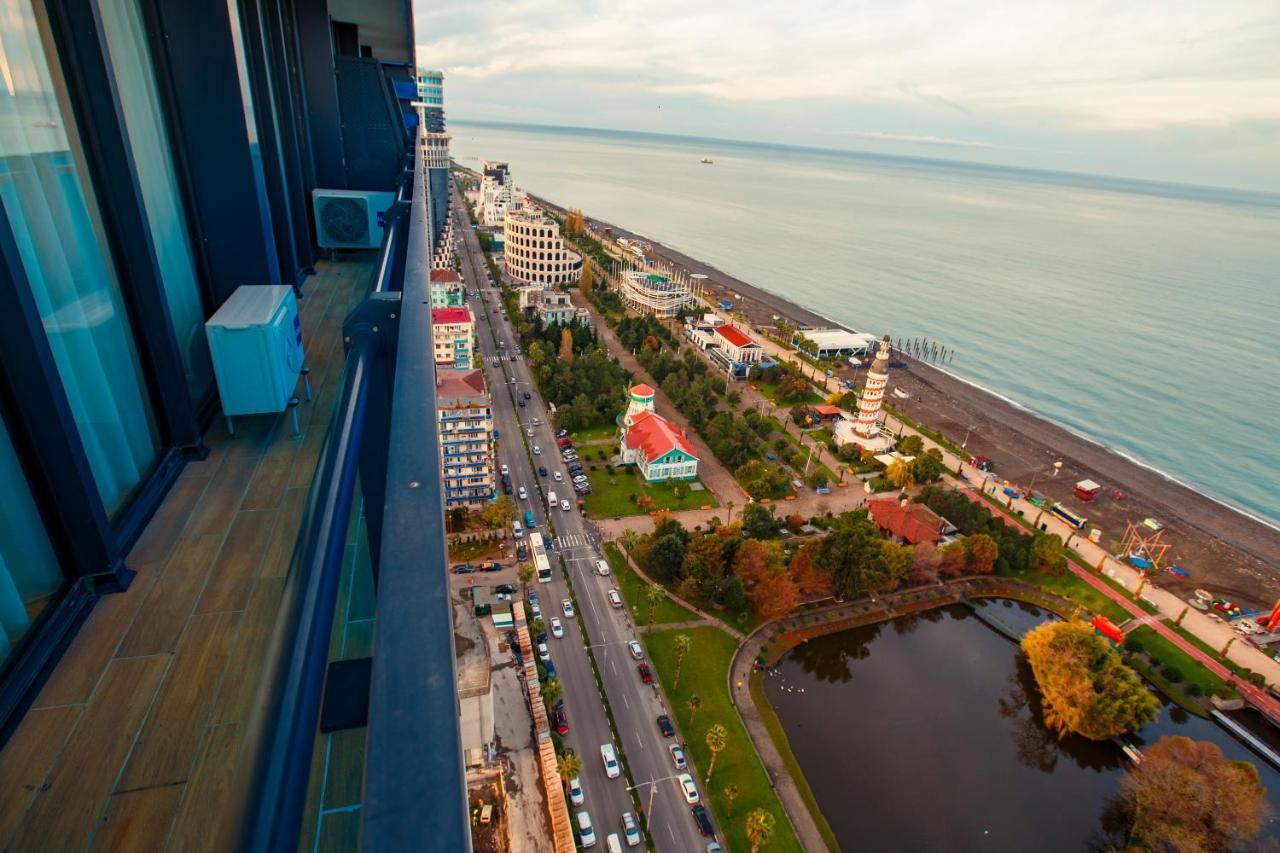 Panorama Orbi City Center Suite Sea View Batumi Bagian luar foto